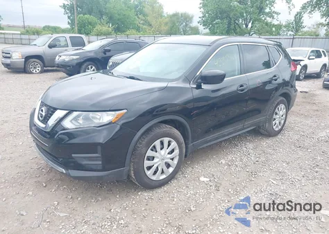 2017 Nissan Rogue S from USA, damaged, VIN 5N1AT2MNXHC761606